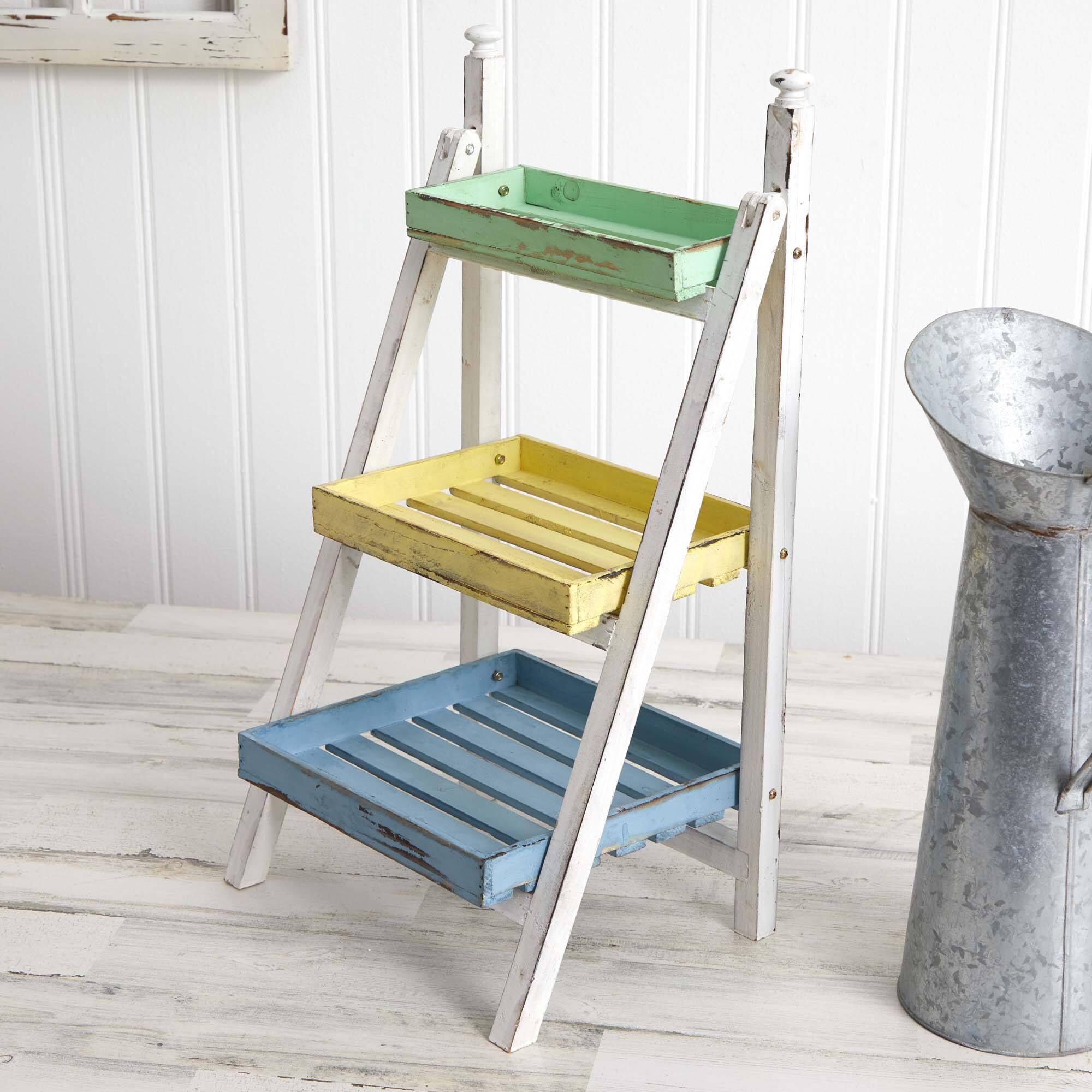 2ft. Farmhouse Decorative Plant Display Stand